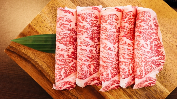 Premium Rare Slices Wagyu A5 beef