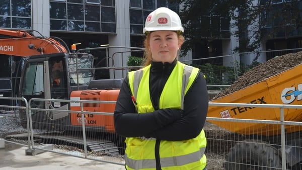 Aoife Gormally is working on the new Technological University Dublin campus