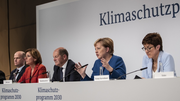 After marathon overnight talks, the German government reached a €100bn deal on a broad climate plan