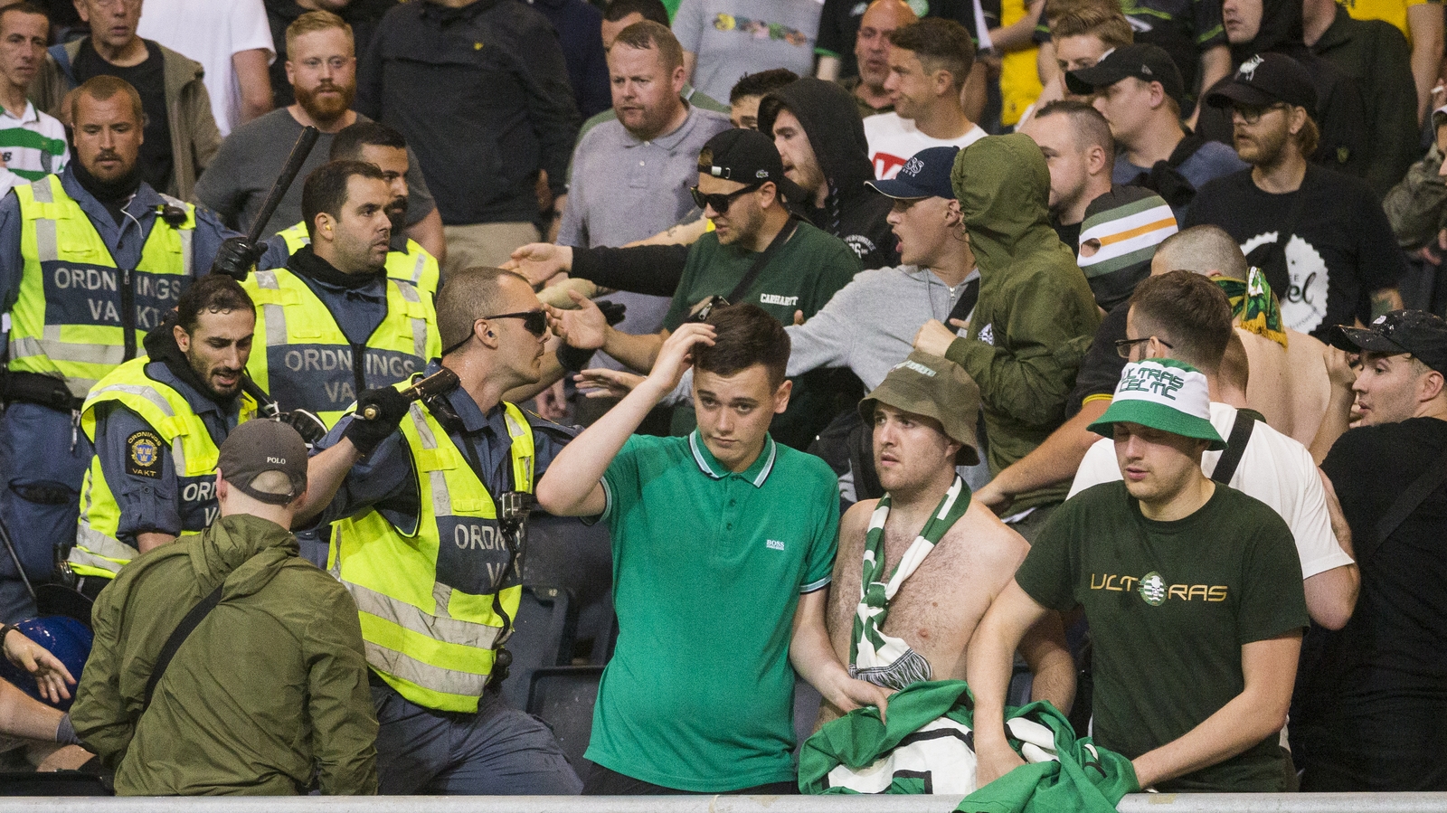 Celtic fined €12,500 for fans’ behaviour in Sweden