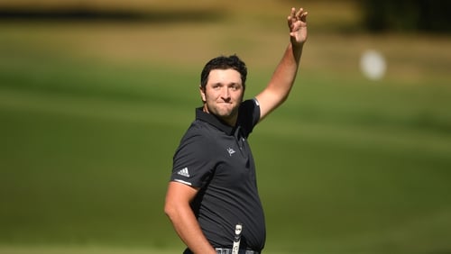 Jon Rahm is tied for the lead after Round 2 at Wentworth
