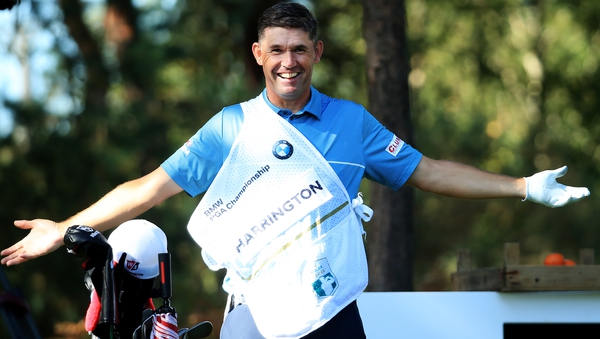 Padraig Harrington: 'There were a couple of players on the list where you'd be surprised - there was one amateur on it.'