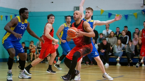 Isaac Westbrooks in action for Pyrobel Killester