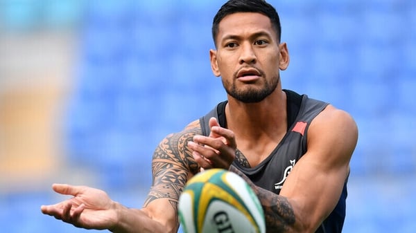 Israle Folau had his contracted terminated by Rugby Australia earlier this year