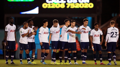 Tottenham Hotspur crashed out of the League Cup on penalties