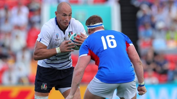 Sergio Parisse will miss his side's clash with Canada