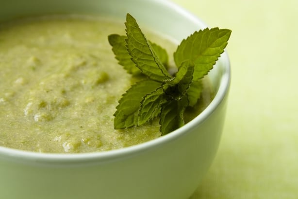 Pea and mint soup is a popular choice (iStock/PA)