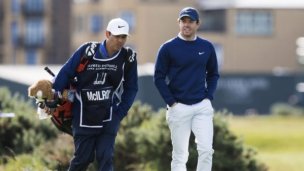Rory McIlroy at the Alfred Dunhill Links Championship