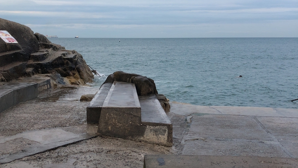 The man got into difficulty swimming around the Forty Foot in Sandycove (File photo)