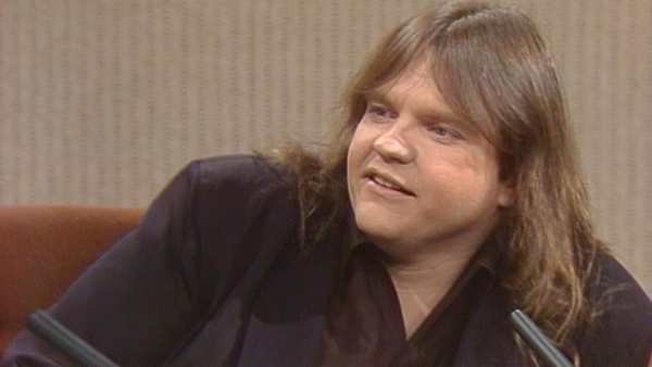 Meat Loaf, seen here on the Late Late Show in 1984
