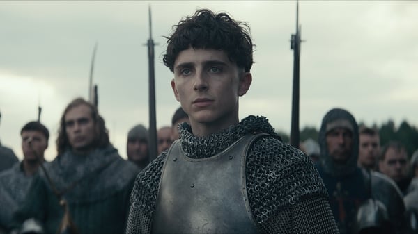 Youth and young manhood - Timothée Chalamet as King Henry V