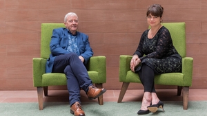 Seán Ó hÉanaigh and Mairi Anna Nic Ualraig, presenters of Sruth na Maoile which celebrates 25 years on air with a gala concert in Glór, Ennis on Saturday 5 October. Seán Ó hÉanaigh and Mairi Anna Nic Ualraig, presenters of Sruth na Maoile which celebrates 25 years on air with a gala concert in Glór, Ennis on Saturday 5 October.