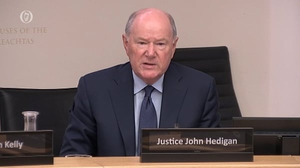 Mr Justice John Hedigan said the top level bankers he had met had assured him that they are absolutely committed to change.