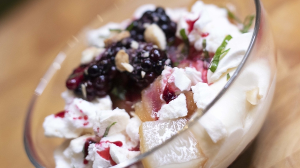 An Autumnal Eton Mess from Chef Wade Murphy on Today with Maura and Dáithí.
