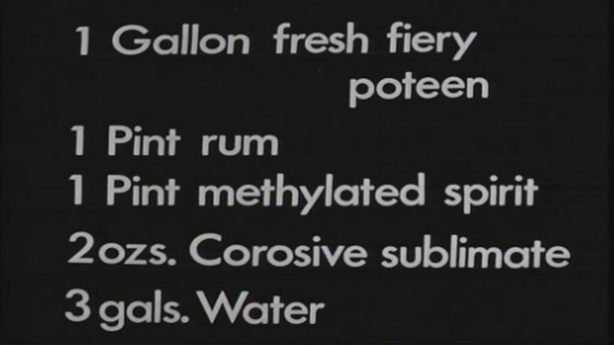 Poteen recipe (1969)