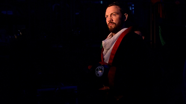 Andy Lee pictured before the final bout of his pro career, a win over KeAndrae Leatherwood in 2017