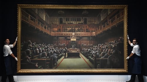 'Devolved Parliament' is being sold with a pre-auction estimate of £1.5m to £2m