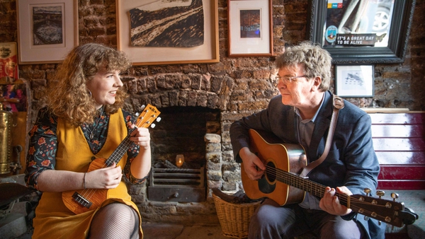 Ellie Shine, who will perform at the 2019 Cork Folk Festival, alongside her father Noel Shine, who played at the very first Festival in 1979, launching the Cork Folk Festival
