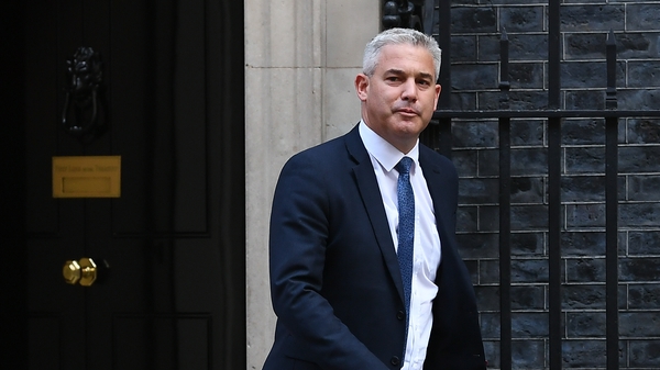UK Brexit Secretary Stephen Barclay said the key issue is the principle of consent