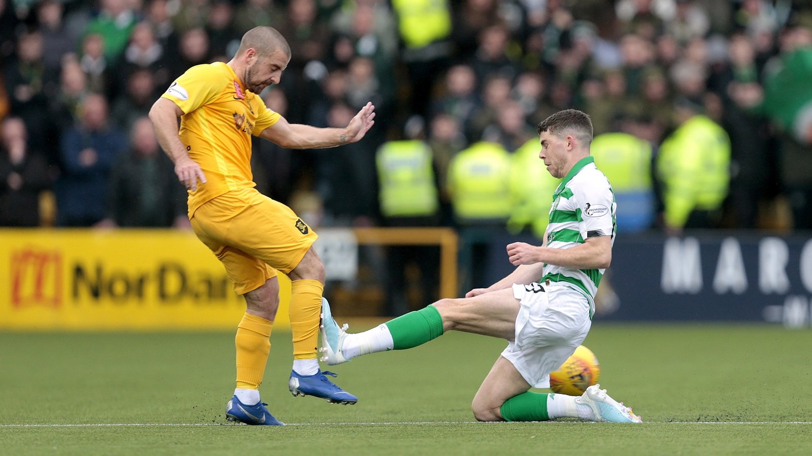 Christie sent-off as Livingston stun Celtic