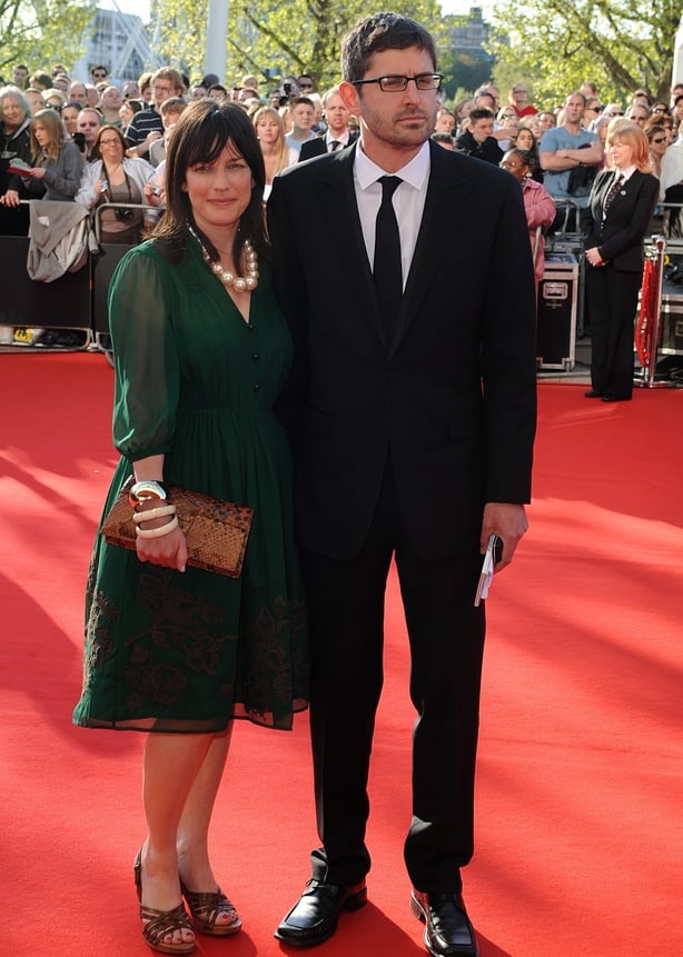 Theroux with wife Nancy (Ian West/PA)