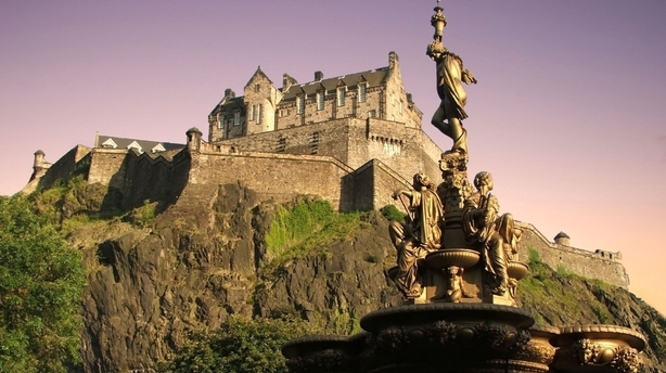 Edinburgh Castle at sunset (iStockPA)