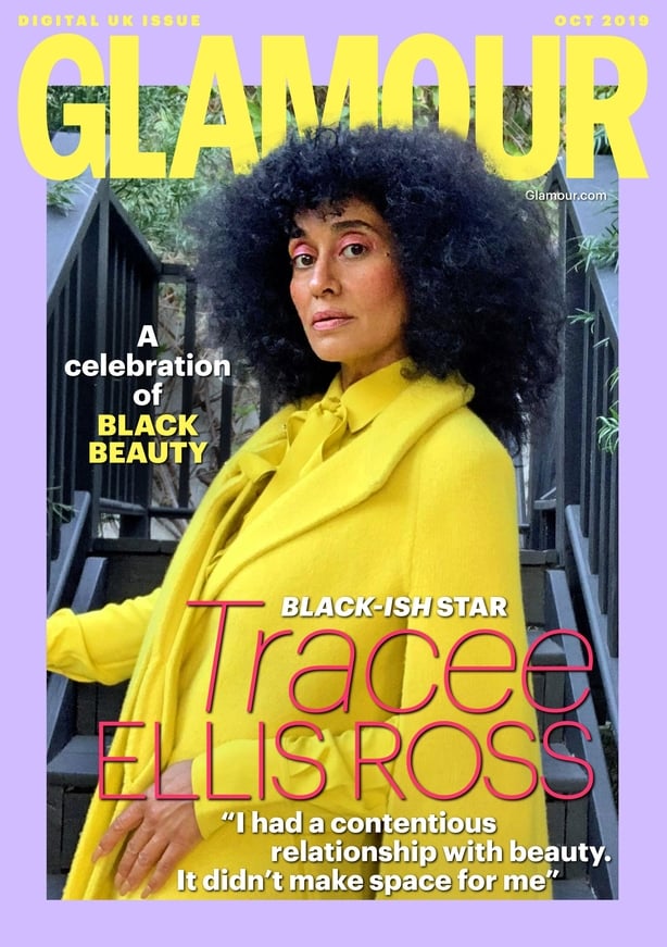Glamour UK's October Digital Issue (Tracee Ellis Ross/Glamour/PA)