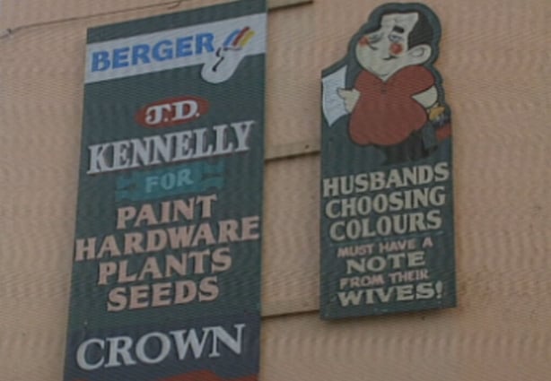 Paint shop sign (1999)