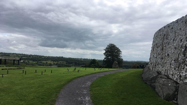 Pathway to the Newgrange Passage Tomb (Sophie Goodall/PA)