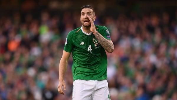 Shane Duffy will be Ireland's captain against Denmark