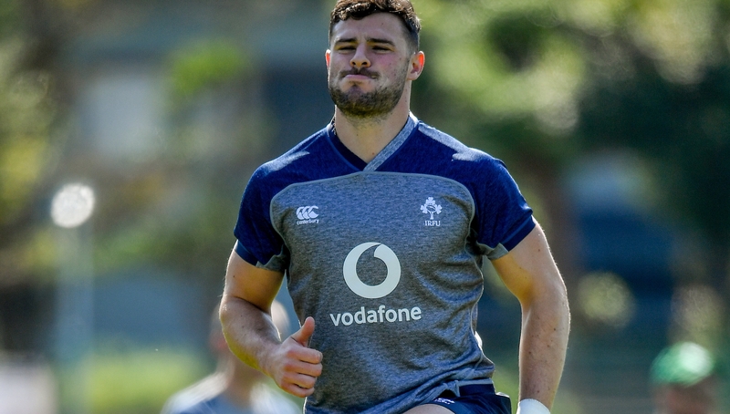 Rugby Robbie Henshaw last played against Wales in Dublin