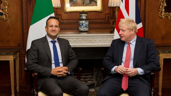 Roller coaster day for sterling after Leo Varadkar and Boris Johnson said they saw 'a pathway' to a possible deal