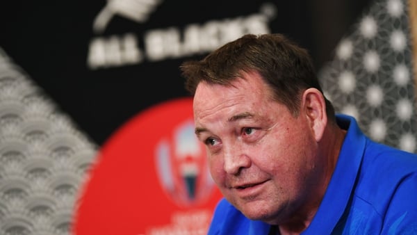 New Zealand's head coach Steve Hansen