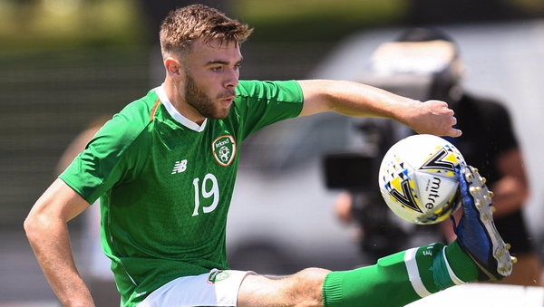 Aaron Drinan comes into the Ireland squad