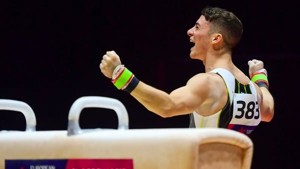 Rhys McClenaghan has become the first Irish gymnast to reach a world final