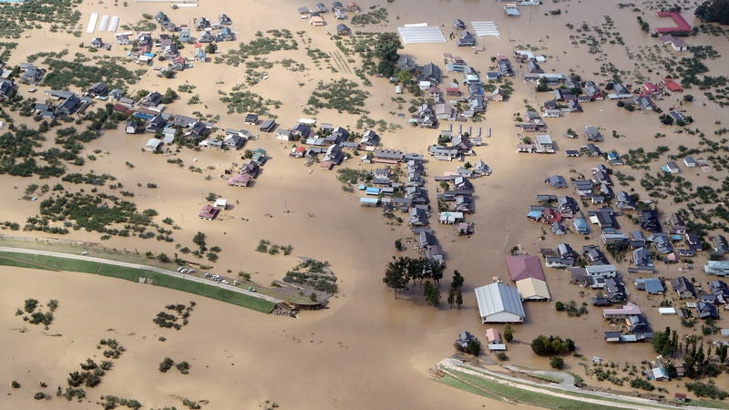 Japan sends in troops after deadly typhoon floods towns