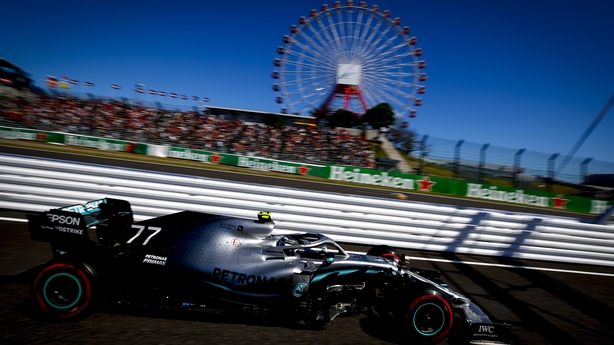 Bottas wins Japanese GP, Mercedes clinch record constructors