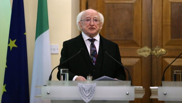 President Michael D Higgins is on the third day of his State visit to the Mediterranean island