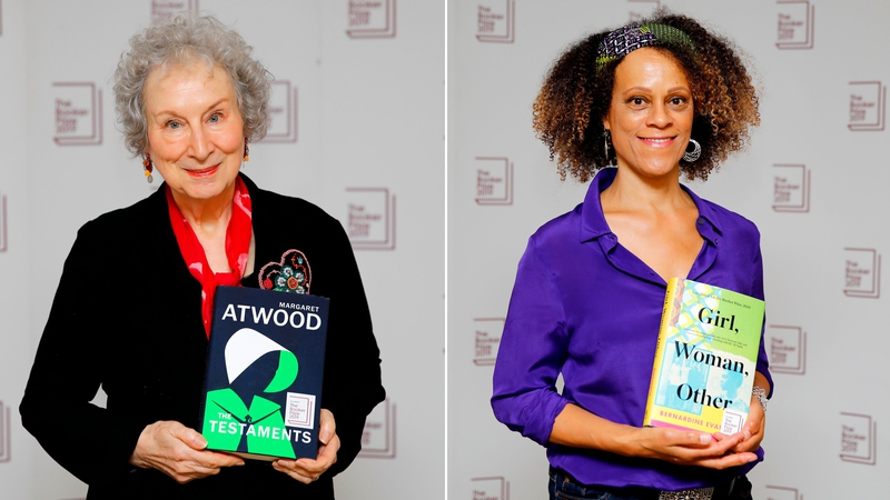 Margaret Atwood, Bernardine Evaristo win Booker Prize