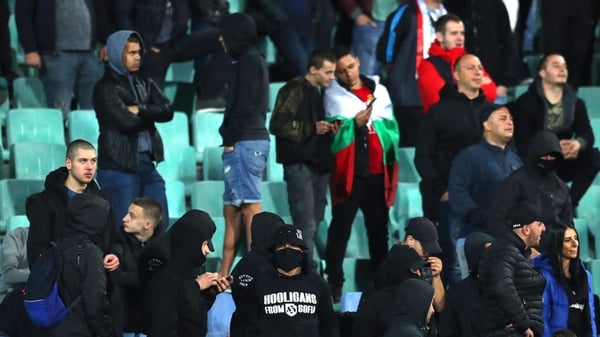Nazi salutes and racist chanting from Bulgarian fans England's 6-0 win in Sofia