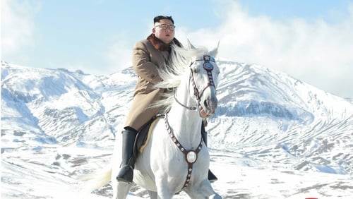 Kim's horseback ride spurs policy shift speculation Kim's horseback ride spurs policy shift speculation