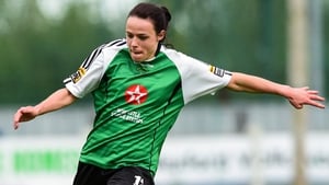 Aine O'Gorman was on target for Peamount