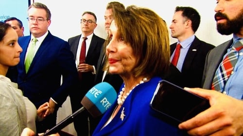 Nancy Pelosi said there will be no trade deal between the US and UK if Brexit violates the Good Friday Agreement