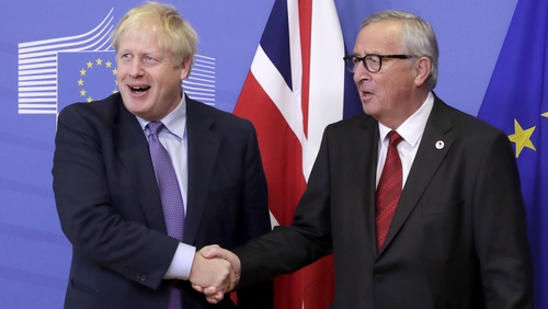 Boris Johnson and Jean-Claude Juncker spoke in a joint press conference this afternoon
