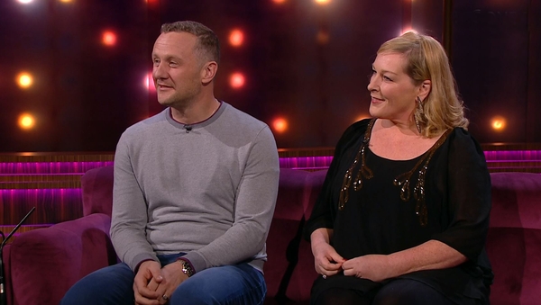 PJ Gallagher with Katherine Lynch on the Ray D'Arcy Show - 
