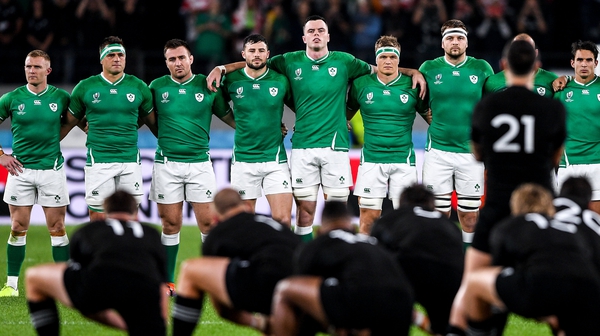 Ireland lost 46-14 to New Zealand