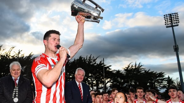 Seamus Harnedy with the cup