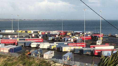 A new border inspection post will be used at Rosslare if new checks need to be imposed on incoming freight traffic from the UK A new border inspection post will be used at Rosslare if new checks need to be imposed on incoming freight traffic from the UK