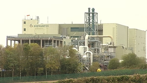 The Novartis plant in Ringaskiddy