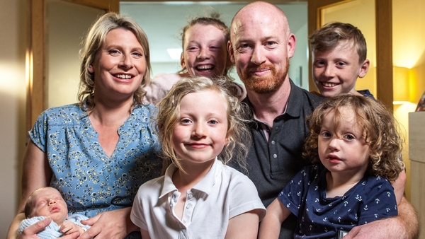 Ellie, Eoin and their family.
